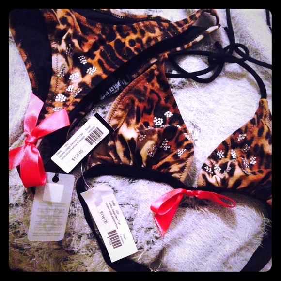 NWT $240 la dolce vita junglbikini in original bag - Picture 2 of 8